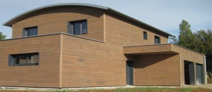 maison ossature bois douglas saturé